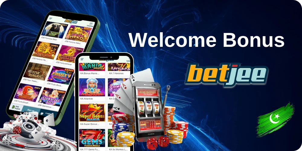 Welcome Casino Bonus Betjee Pakistan