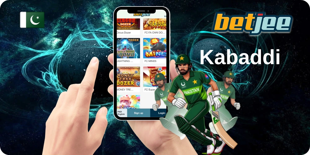 Kabaddi betting on Betjee Pakistan