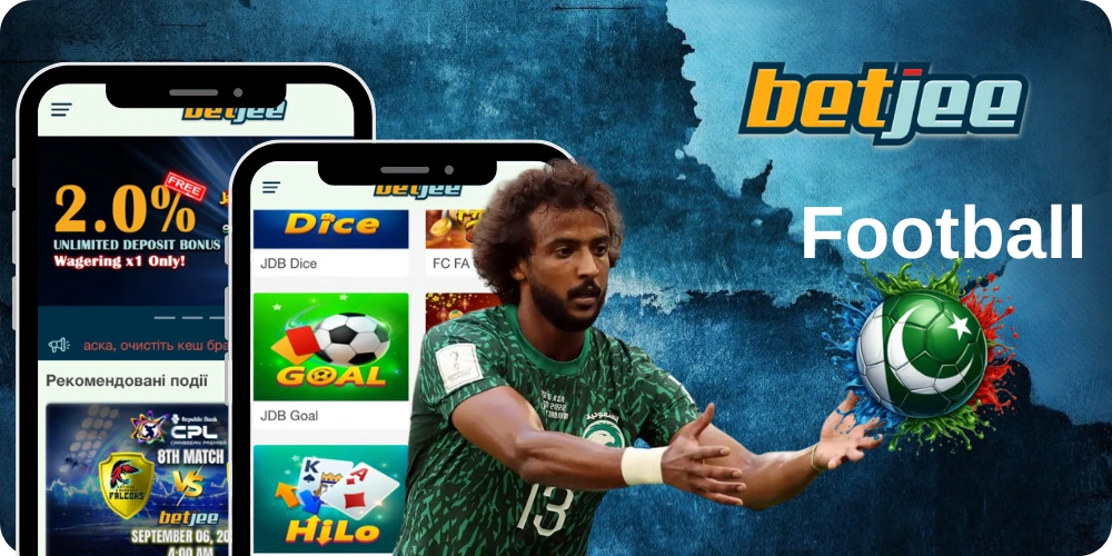 Betjee Football betting