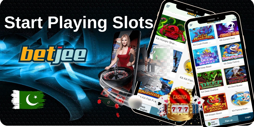 Slots at Betjee Pakistan