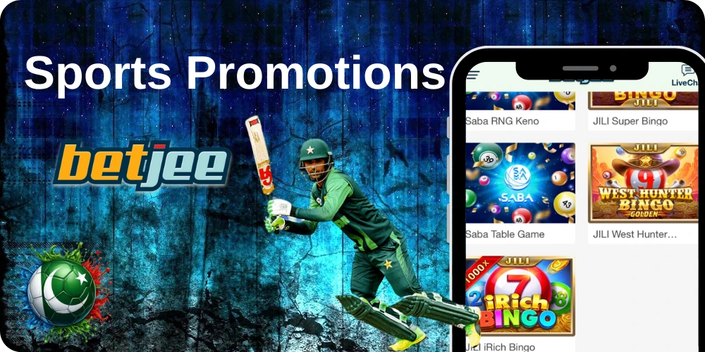 Betjee Sports Bonuses