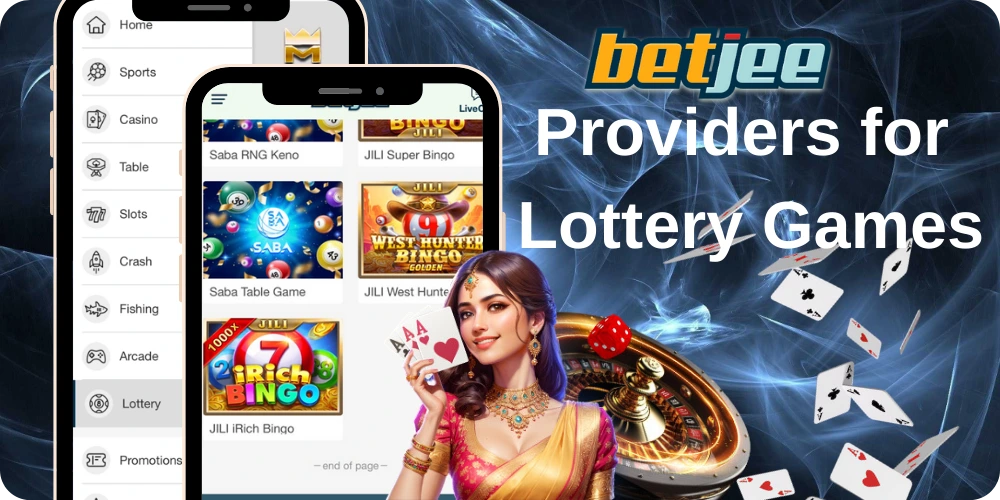 Betjee Lottery Providers